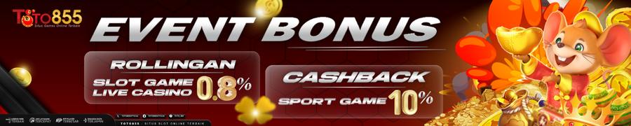 Bonus Rolingan dan Cashback TOTO855